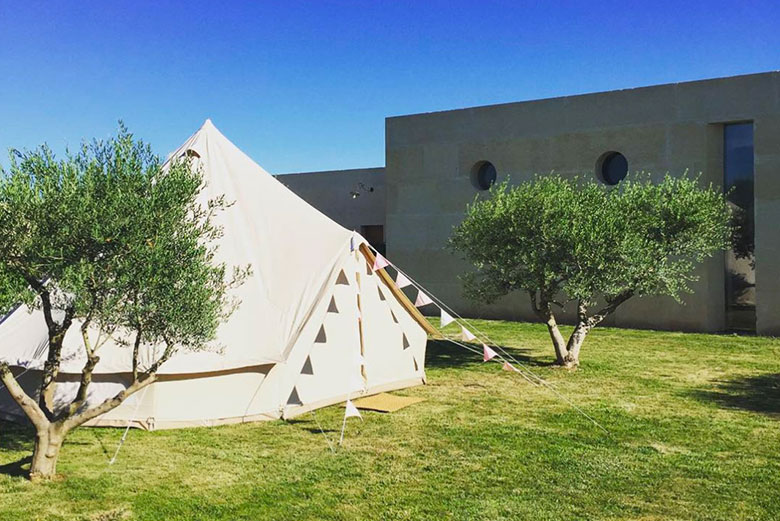 location tente mariage domaine enclos de la croix herault